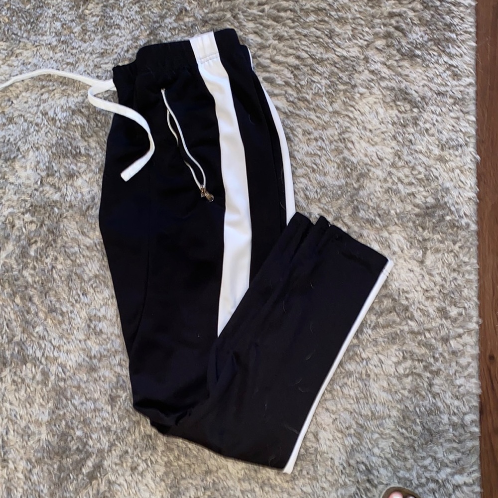 black track pants